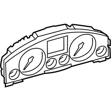 Volkswagen Phaeton Instrument Cluster - 3D0-920-981-HX