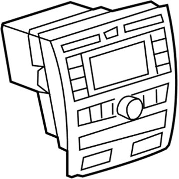 Volkswagen Phaeton A/C Switch - 3D0-035-008-QX-5W8