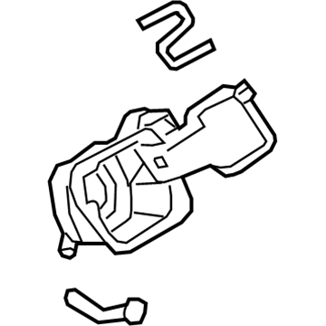Volkswagen Fuel Filler Housing - 5GM-809-857-G