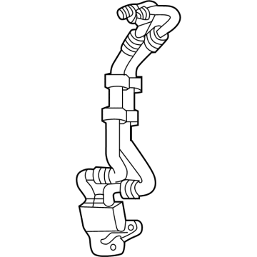Volkswagen 3QF-317-801-C Pressure Pipe