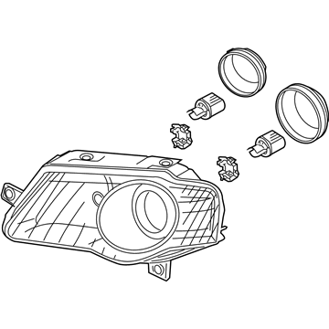 Volkswagen Passat Headlight - 3C0-941-005-AE