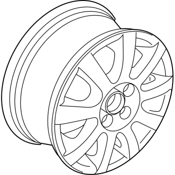 Volkswagen Atlas Cross Sport Alloy Wheels - 3CM-601-025-G-AX1