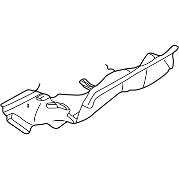 Volkswagen 1J1-819-593-A Lower Cover