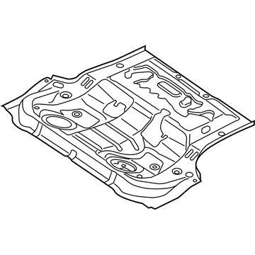 Volkswagen Passat Floor Pan - 561-813-115