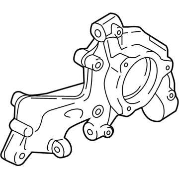 Volkswagen Steering Knuckle - 5QN-505-436-A