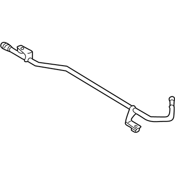 Volkswagen Cabrio Power Steering Hose - 1HM-422-896