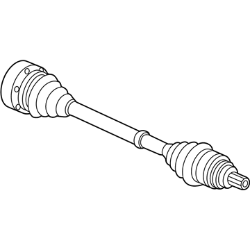 Volkswagen Beetle Axle Shaft - 5C0-407-271-AA
