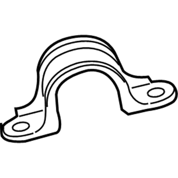Volkswagen Sway Bar Bracket - 7B0-411-336