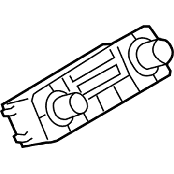 Volkswagen Touareg A/C Switch - 7P6-907-040-CR