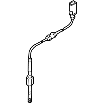 Volkswagen Touareg Exhaust Gas Temperature Sensor - 059-906-088-A