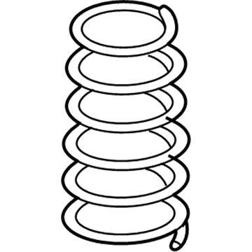 2011 Volkswagen GTI Coil Springs - 1K0-411-105-JF
