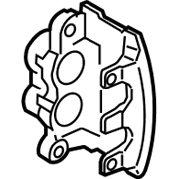 Volkswagen Phaeton Brake Caliper - 4E0-615-123