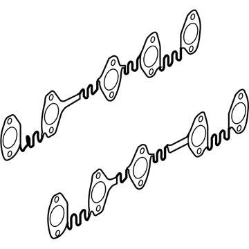 Volkswagen Touareg Exhaust Manifold Gasket - 07Z-253-039-D