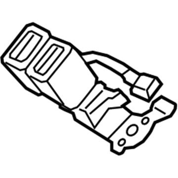 Volkswagen 3V0-857-739-A-MNB Buckle