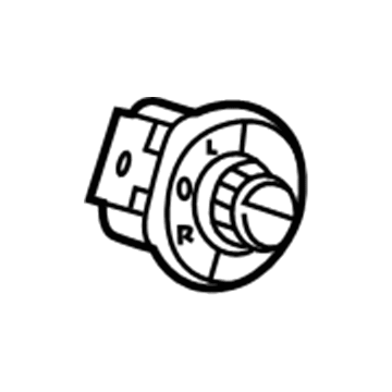 Volkswagen Beetle Mirror Switch - 5C1-959-565-F-ICX