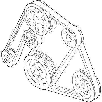 Volkswagen Drive Belt - 028-903-137-AM