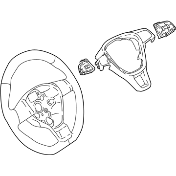 Volkswagen Arteon Steering Wheel - 3G8-419-091-H-CPU