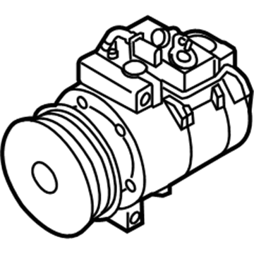 Volkswagen Touareg A/C Compressor - 7L6-820-803-R