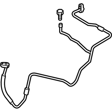 Volkswagen Touareg A/C Hose - 7L0-820-750-L