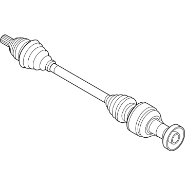 Volkswagen Tiguan Axle Shaft - 5QN-407-271-N