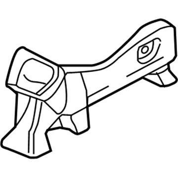 Volkswagen 5TB-819-152 Floor Duct