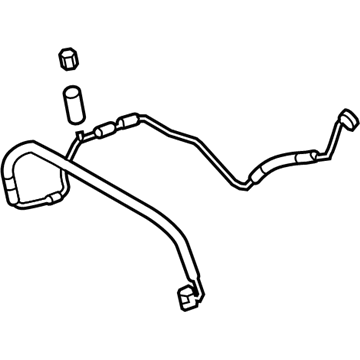 Volkswagen CC A/C Hose - 3C0-820-743-BG