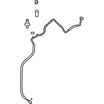 Volkswagen CC A/C Hose - 3C0-820-741-AK