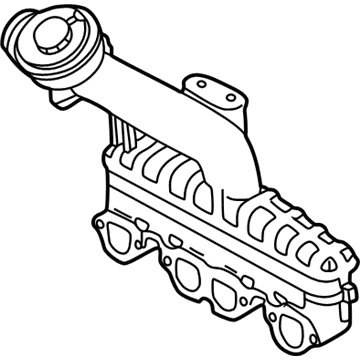 Volkswagen Jetta Intake Manifold - 038-129-713-K