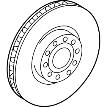 Volkswagen ID.4 Brake Disc - 1EK-615-301-A
