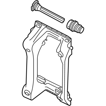 Volkswagen Brake Caliper Bracket - 1EA-615-125-B