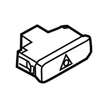 Volkswagen Hazard Warning Switches - 561-953-509-C-FBY