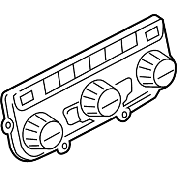 Volkswagen Passat A/C Switch - 561-907-044-BD-IKY