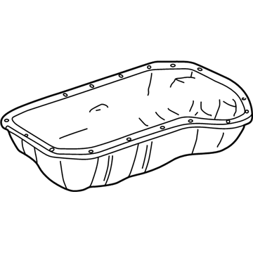 Volkswagen Oil Pan - 058-103-598-E