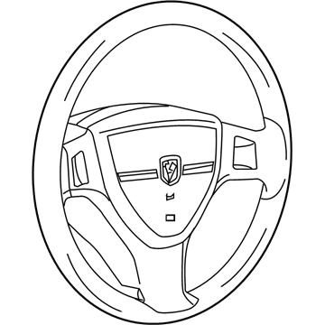 Volkswagen Routan Steering Wheel - 7B0-419-091-Q-DX9