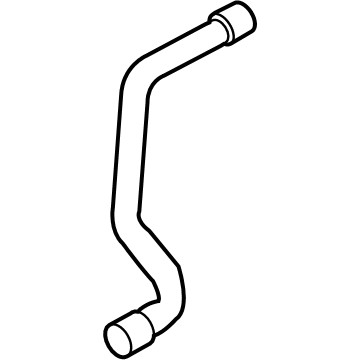 Volkswagen Touareg Radiator Hose - 7L6-121-096-E