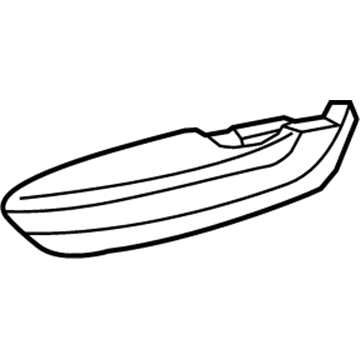 Volkswagen Door Armrest - 3C8-867-165-D-86W
