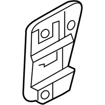 Volkswagen 7L6-945-257-F Socket Panel