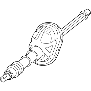 Volkswagen Steering Shaft - 1EB-419-753-J
