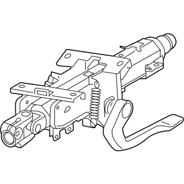 Volkswagen Steering Column - 1EK-419-512