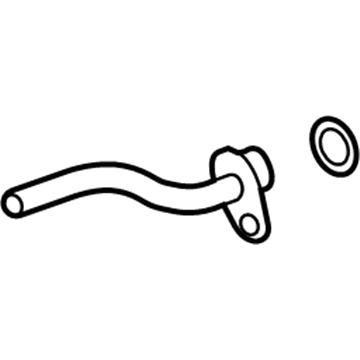 Volkswagen GTI Coolant Pipe - 06K-121-492-Q