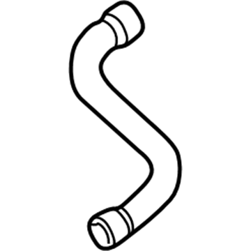 Volkswagen Corrado Radiator Hose - 535-121-447-B