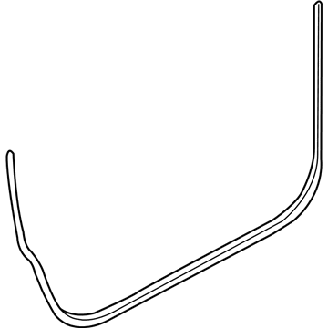 Volkswagen CC Weather Strip - 3C8-837-701-B-5AP
