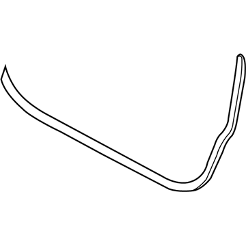 Volkswagen CC Weather Strip - 3C8-867-911-A-5AP