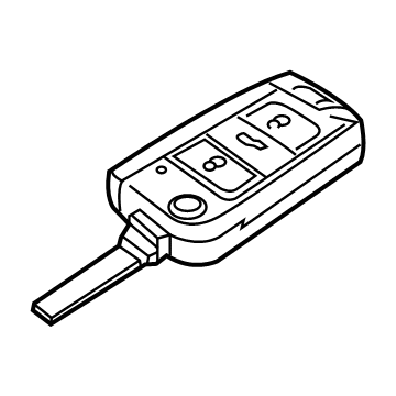 Volkswagen GTI Car Key - 5G6-959-752-DE-AIF