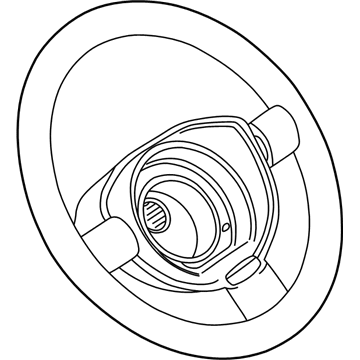 Volkswagen Beetle Steering Wheel - 1C0-419-091-BD-8PT