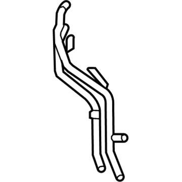 Volkswagen Rabbit Coolant Pipe - 1K0-121-070-BD