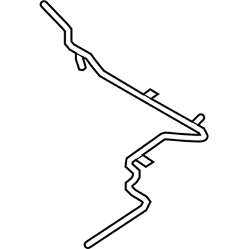 Volkswagen Rabbit Coolant Pipe - 06J-121-075-D