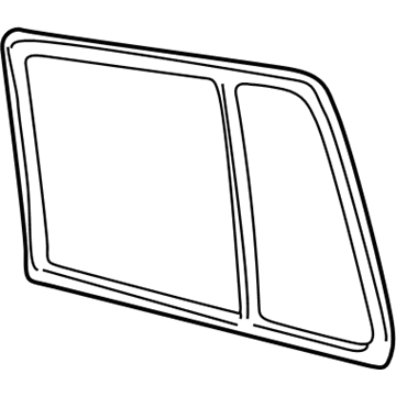 2005 Volkswagen Jetta Window Channel - 1J5-839-431-C-B41