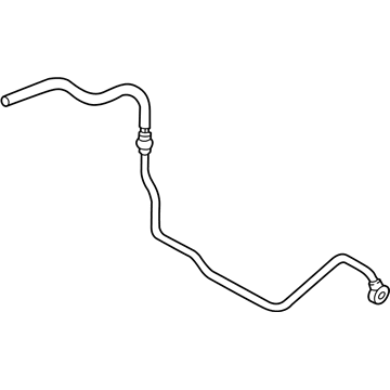 Volkswagen Jetta Power Steering Hose - 1J1-422-891-AK