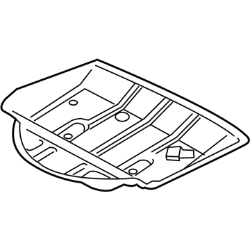 Volkswagen Touareg Floor Pan - 7P0-803-261-A